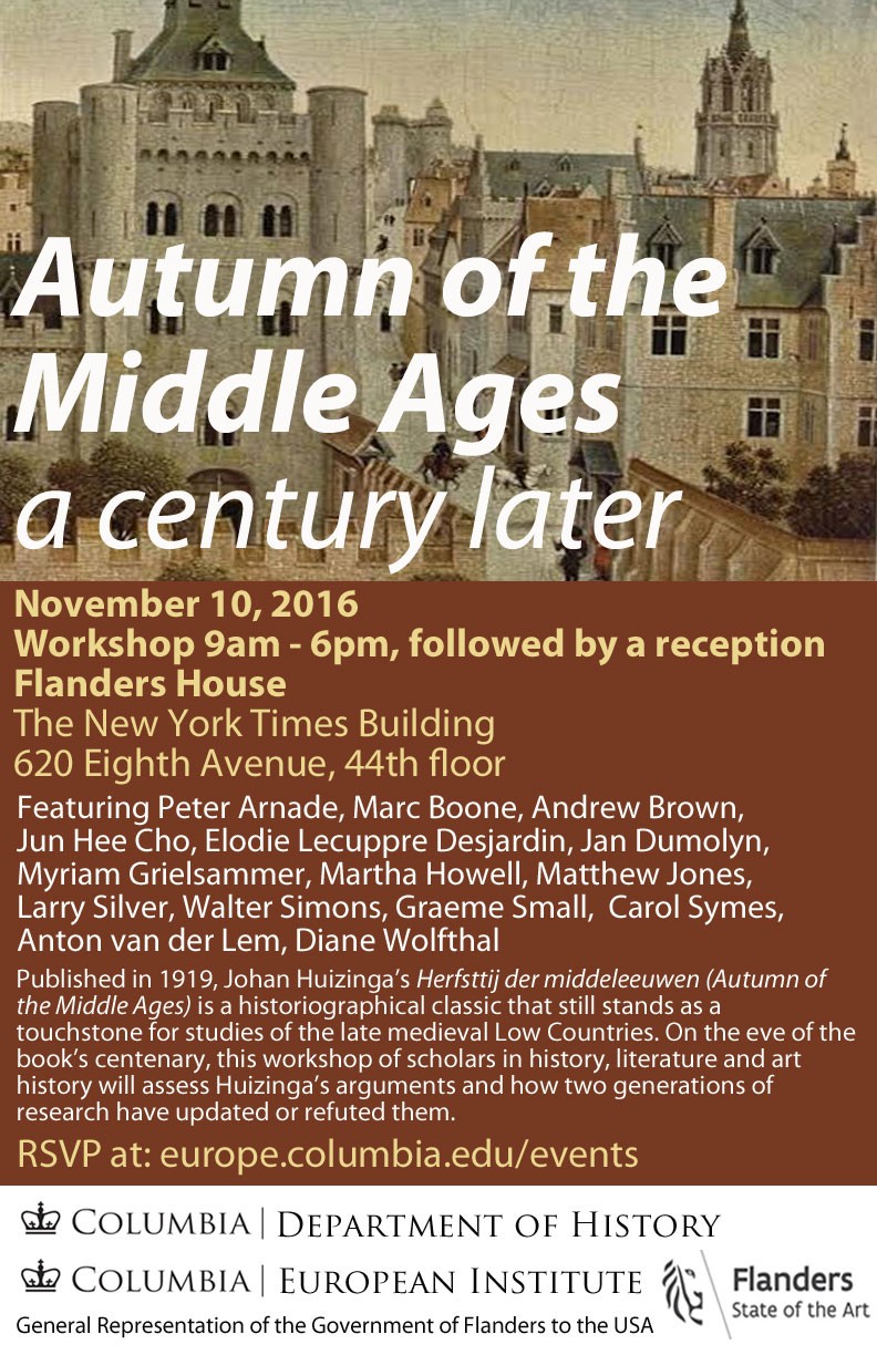 Poster for Event Autumn of the Middle Ages