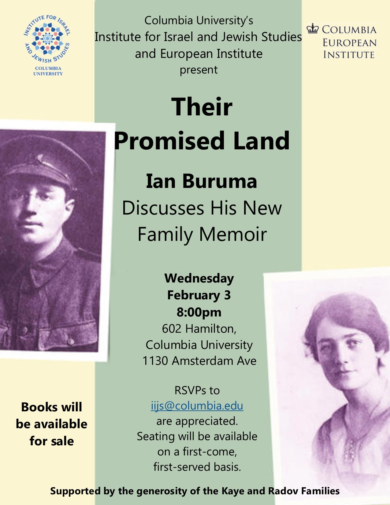 Poster for Event Their Promised Land