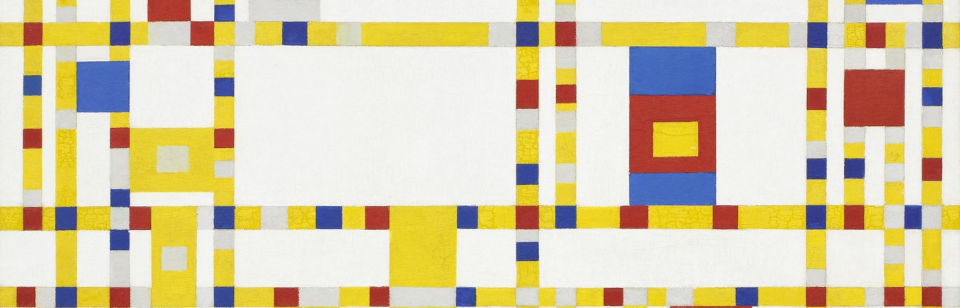 Piet Mondrian's painting "Broadway Boogie Woogie"