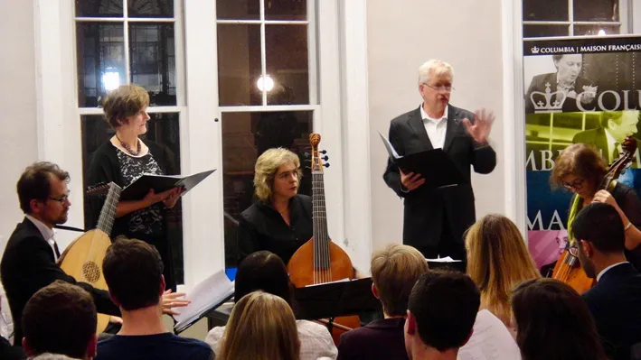 Camera Trajectina performs at Columbia University